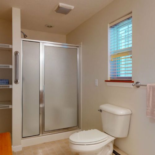 Second floor bathroom | stand up shower