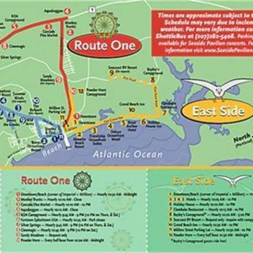 Trolley makes stops in pine point and old orchard