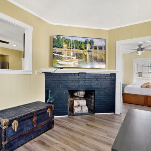 Ornamental fireplace