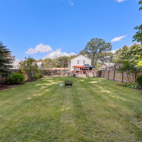Large fenced in yard!