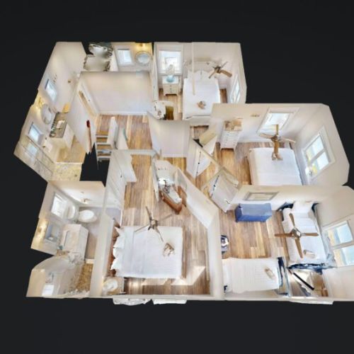 Third floor | all remaining 4 bedrooms | 3 baths