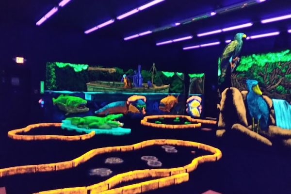 Jungle adventure 3d mini golf