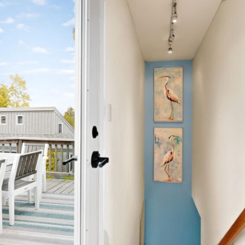 Stairs from first floor to second floor | outdoor dining