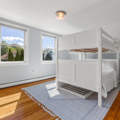 Bedroom 4 - bunk beds | 2 standard double beds