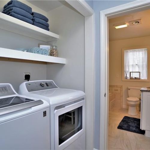 First floor | washer and dryer