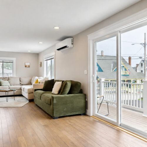 Sliding door to your deck