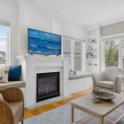 Ornamental fireplace