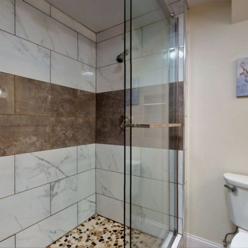 Glass shower