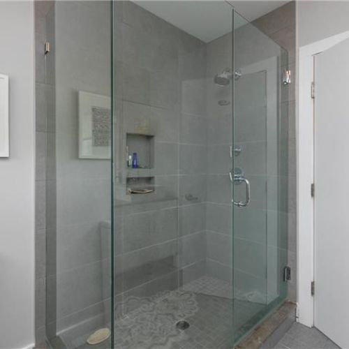 Beautiful stand-up shower