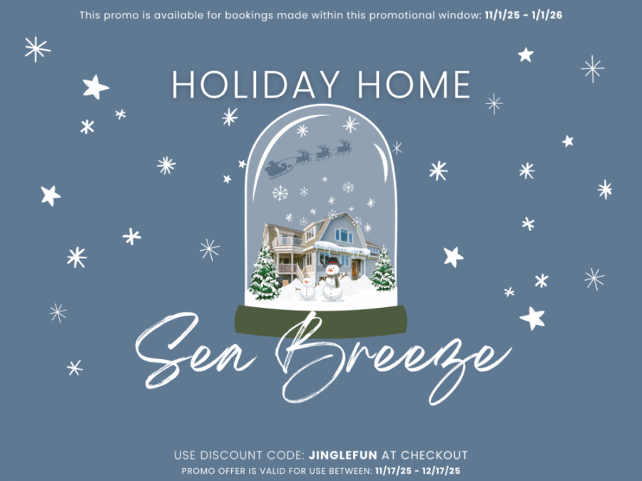 Use Discount Code: JINGLEFUN at checkout! This promo is available for bookings made within this promotional window: 11/1/25 - 1/1/26