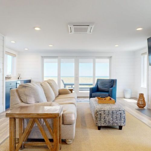 First-floor seating area