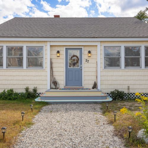 Front entrance of home