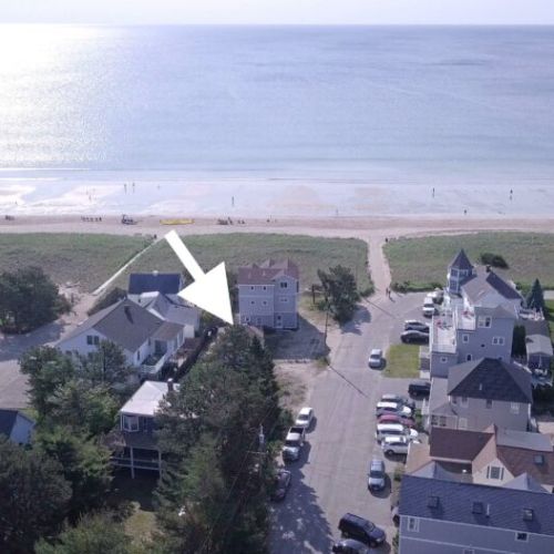 Steps to the beautiful sandy beach