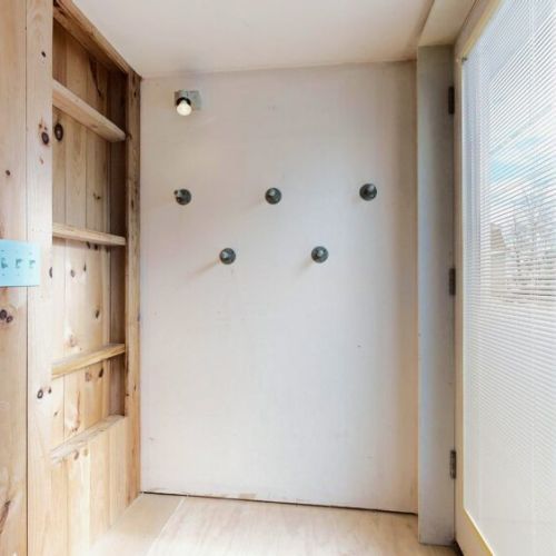 Storage in entryway