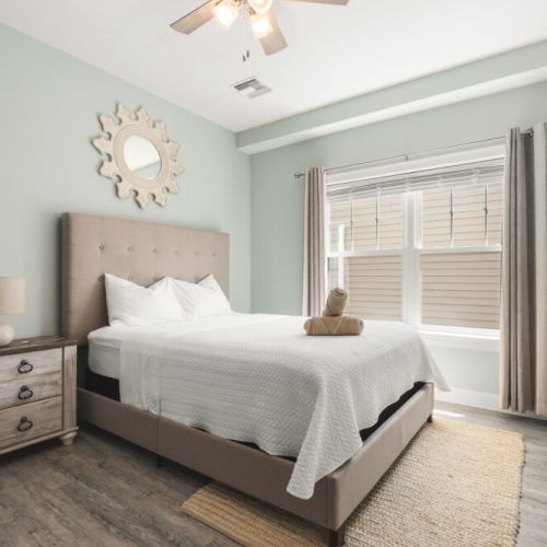 Queen bed