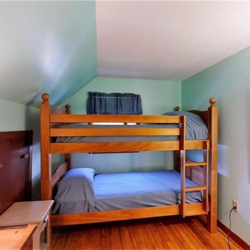 Second floor bedroom | twin size bunk bed