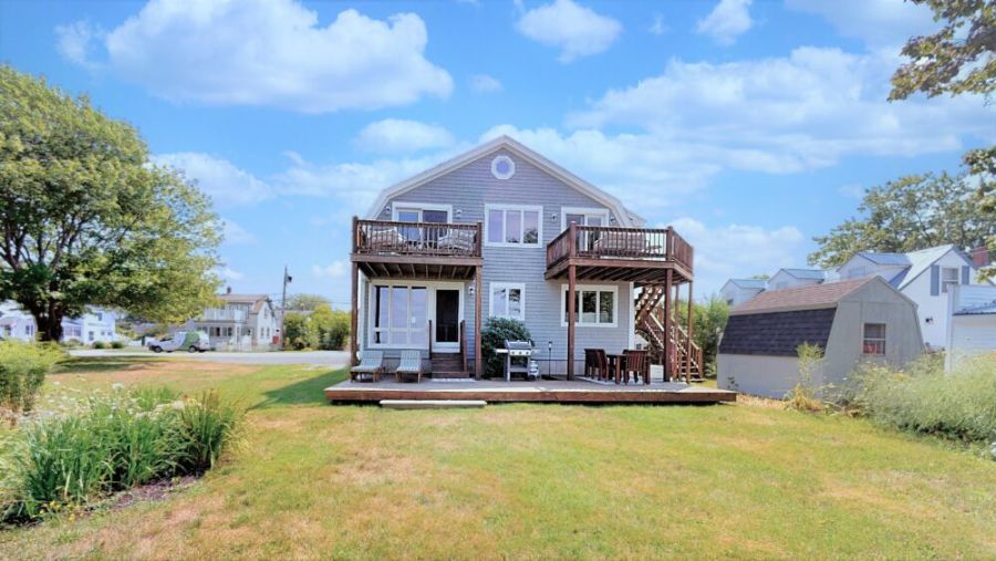 Back view of home | Patio | Balconies
