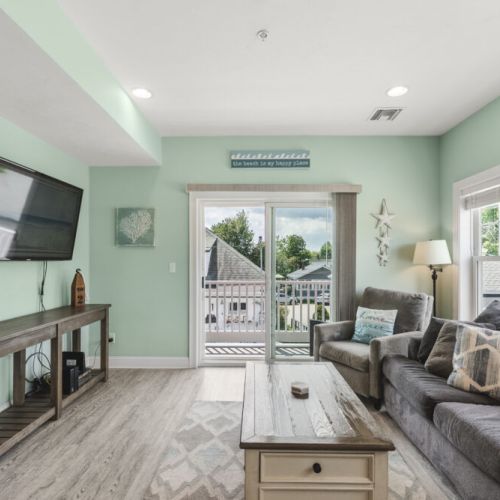 Ample seating in the living room