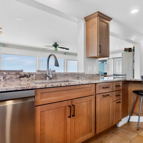 Newly renovated kitchen