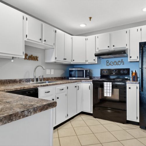 Fully equipped kitchen