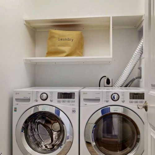 Laundry room on second floor