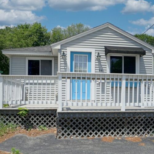 Street view of home |sizeable deck