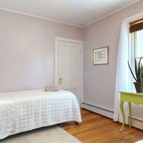 Two twin beds