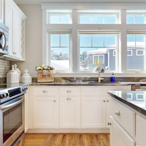 Fully stocked kitchen