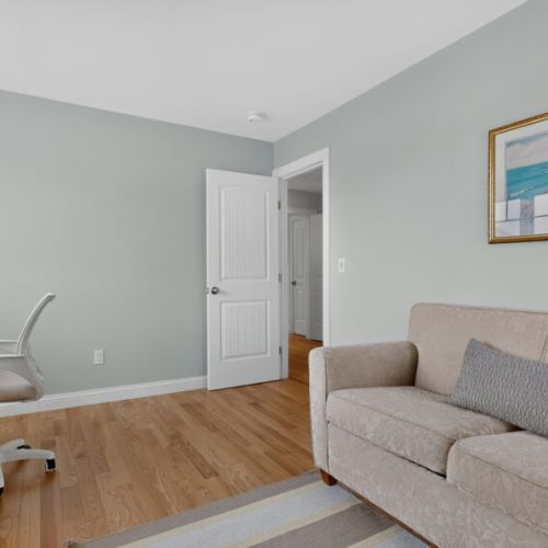 Office room with couch