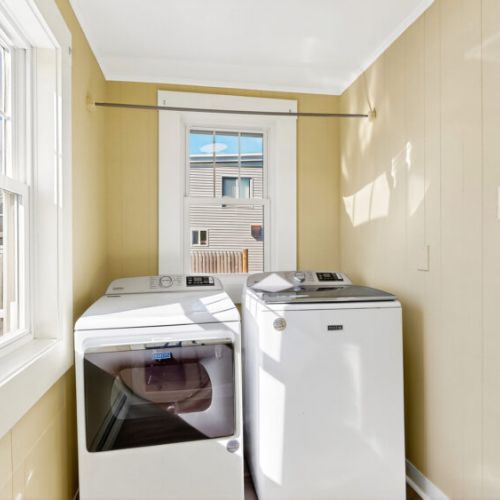 Starter laundry pods provided