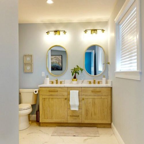 Beautiful double vanity