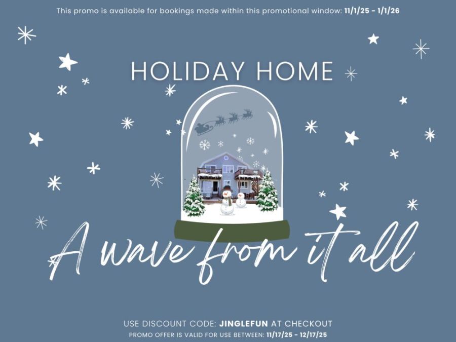 Use Discount Code: JINGLEFUN at checkout! This promo is available for bookings made within this promotional window: 11/1/25 - 1/1/26