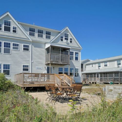 View of property from beach