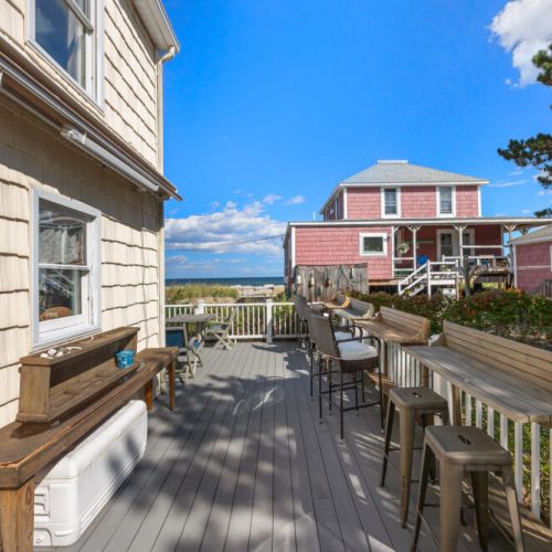 Back deck | outdoor seating