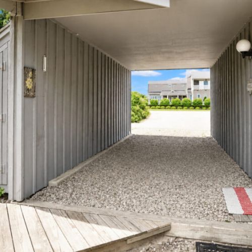 Front entrance