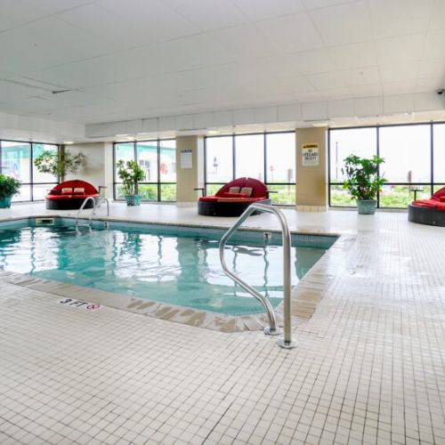 Indoor pool for guest use