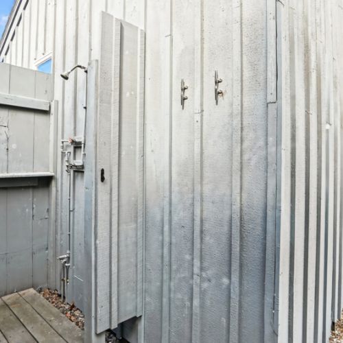 Outdoor shower for the in law suite